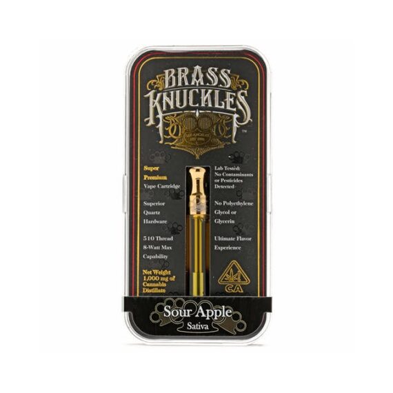 Sour Apple Brass Knuckle 1000 mg x 50 units