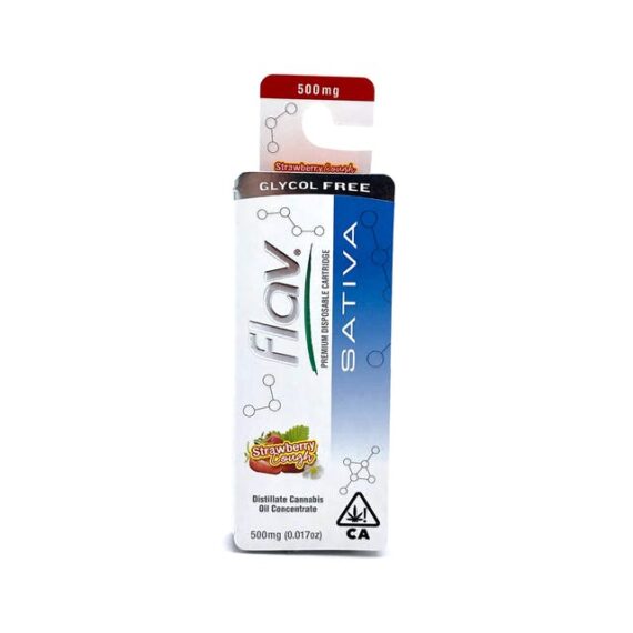500mg Flavrx Strawberry Cough - 50 units